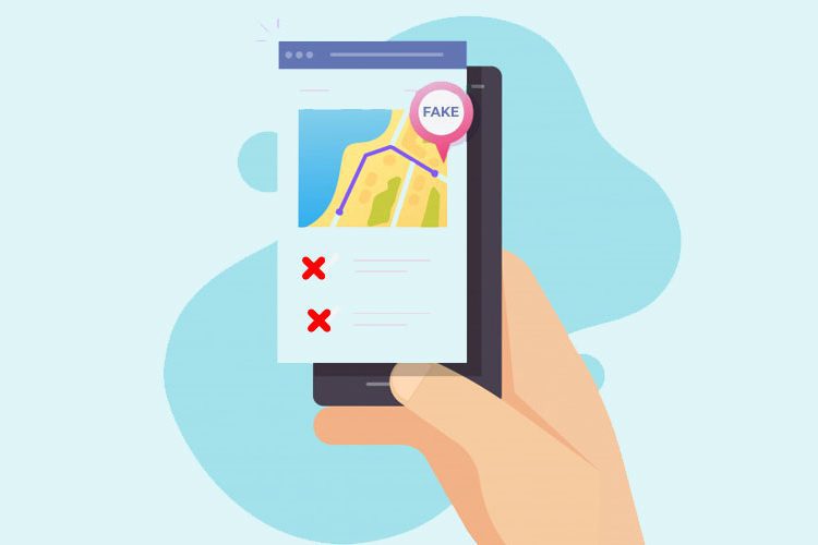 Google deals with fake listing